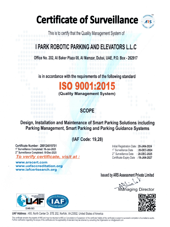 Basement Car Parking